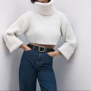 Zara ribbed sweater